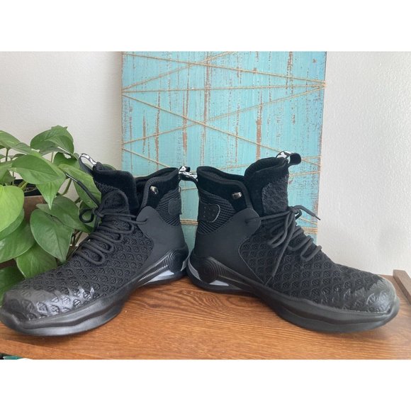 High-top Safety Shoes Construction Protective Men Size 10 Steel Toe Breathable - Picture 2 of 10